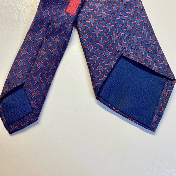 HERMES NECKTIE - 100% SILK - Picture 7 of 10